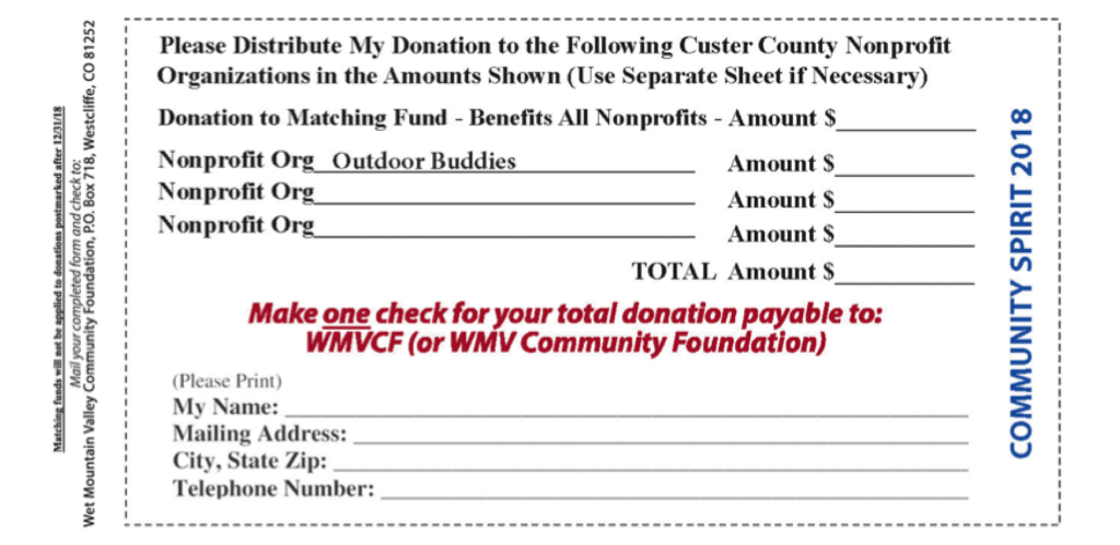Donor Form - Please Print